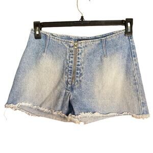 VINTAGE 90s Y2K Denim High Waist Shorts 5